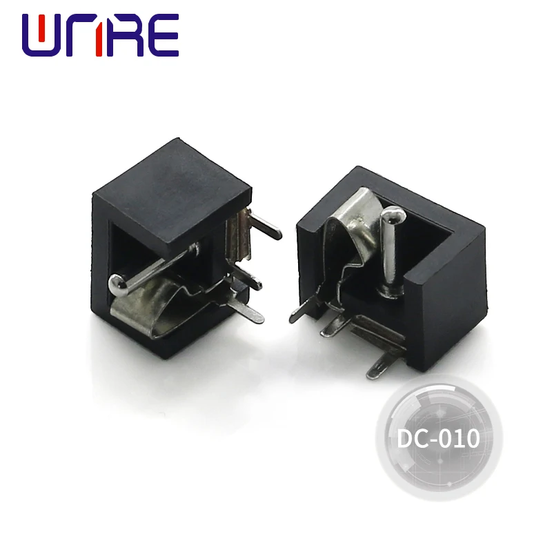 

DC-010 DC Power Socket 5.5*2.1mm 5.5*2.5mm Connector Adapter Laptop Equipment Product Charging Port Interface Black Female