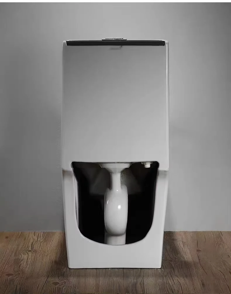 Factory Gold Line White Color Toilets Easy-cleaning and Space-saving Wholesale Special Design S-trap Toilet Bowl