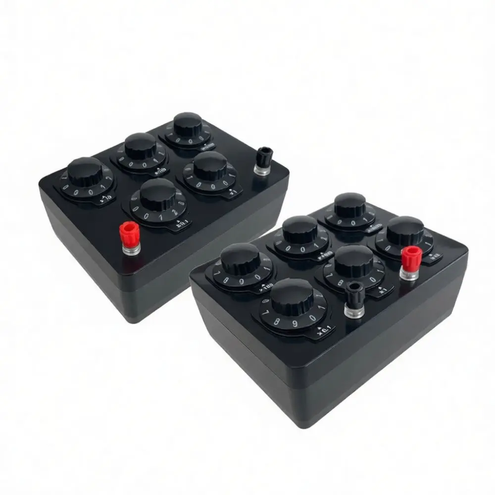 Instructional Decade Resistance Box Professional Variable Resistor For Physics Science Laboratory Student Education Tool
