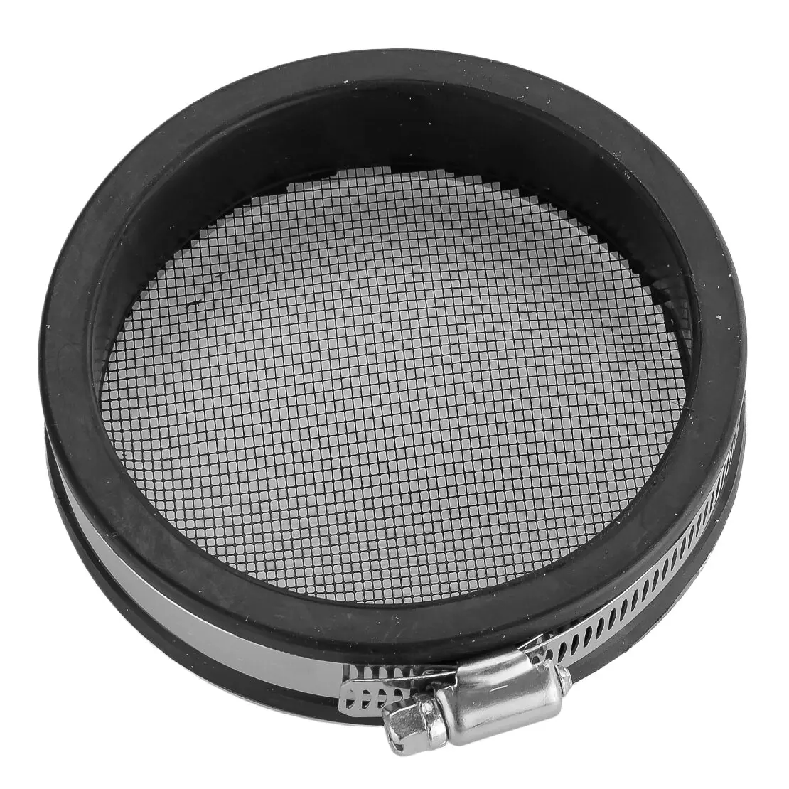 واقي شواية مدخل توربو فضي مقاس 4 بوصات للسيارة، واقي شبكي من قطعة واحدة بتصميم Turbonetics #4