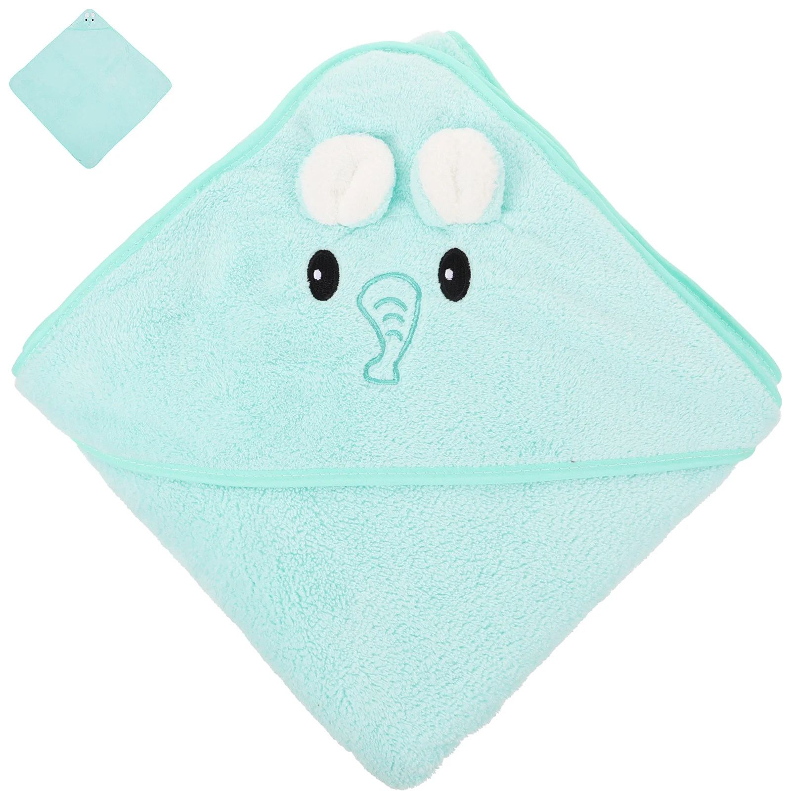 Accappatoio per bambini Asciugamano da bagno in pile di corallo animale cartone animato per bambini Avvolgente da nuoto morbido e assorbente ad asciugatura rapida per 3-12 anni