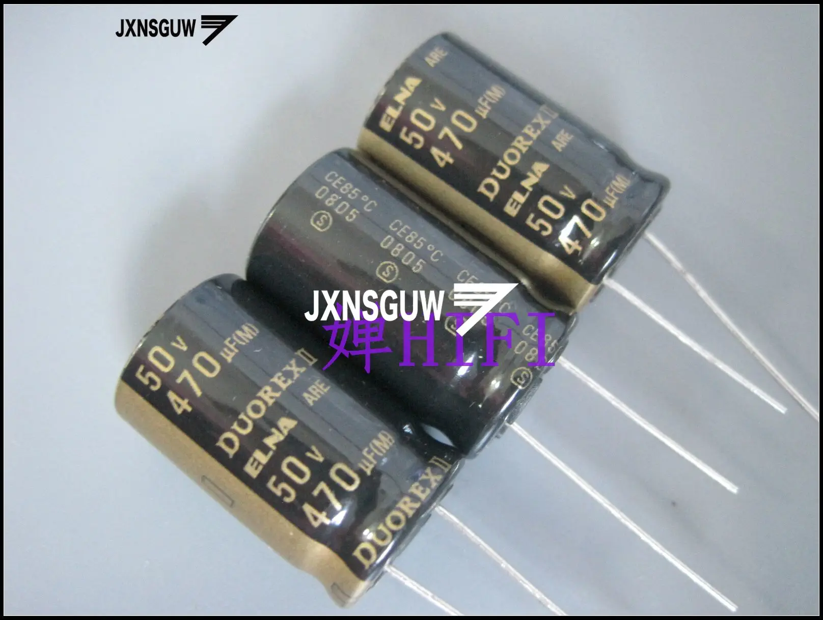 

2PCS NEW ELNA DUOREX II ARE 50V470UF 16X25MM 470UF/50V Aluminum electrolytic capacitor DUOREXII 470UF 50V