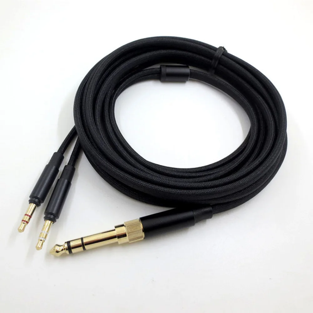 Dual 3.5MM Plug / 4-Core XLR Canon Head Headphone Cable/ 6.35mm Adapter for Paya T1(2nd/3rd) /T5 For Amilo Canon Balance Headset