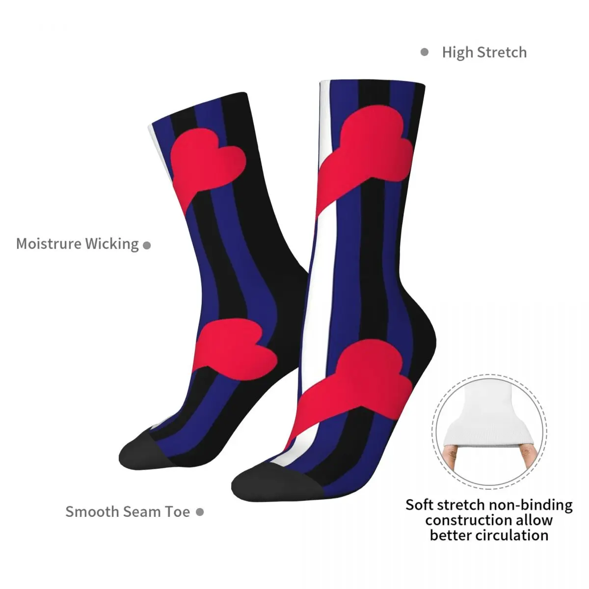 Leather Puppy Pride Socks Harajuku Super Soft Stockings All Season Long Socks Accessories for Unisex Birthday Present - Image 2