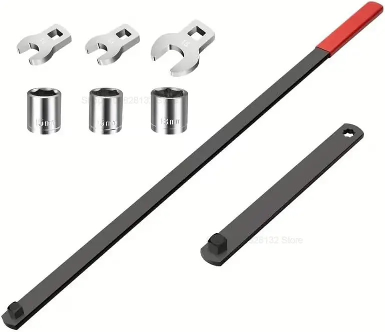 8pcs Serpentine Belt Tool Kit 3/8