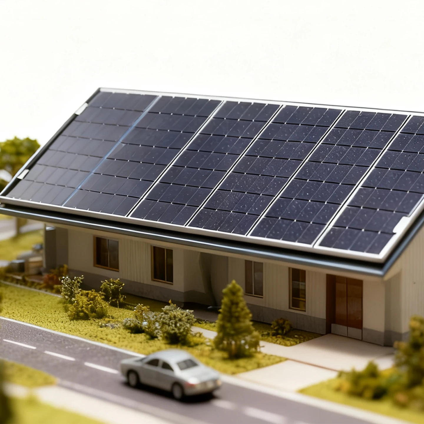 1PCS Miniature Simulaton Solar Photovoltaic Panel Model Toys For DIY Building House Roof Layout Decor Cannot Generate Electric