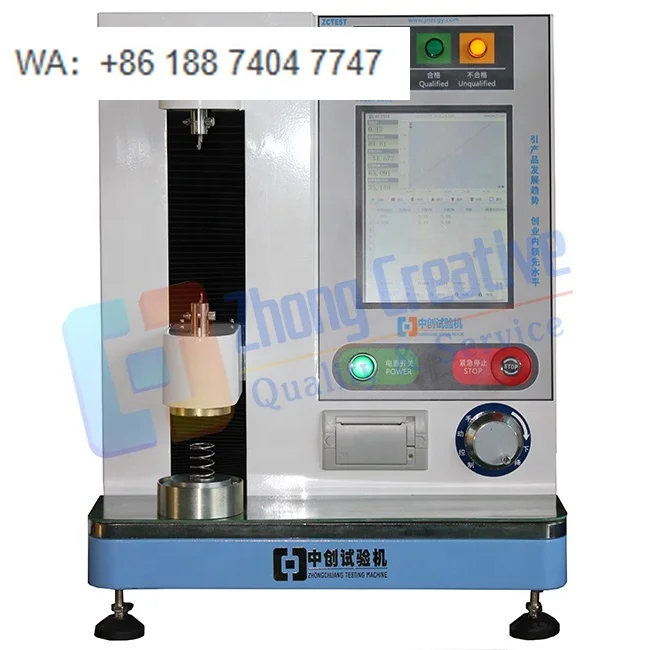Electronic 2kg 5kg 10kg Spring Tester 20N  50N  100N  Auto Spring Load  Testing Machine Price