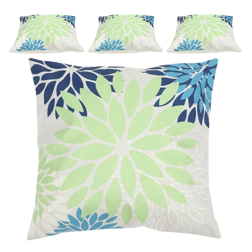 

4pcs 45x45cm Linen Pillow Protective Cover Home Supply Throw Pillow Cases Throw Covers Couch Cushion Protective Home Sofa