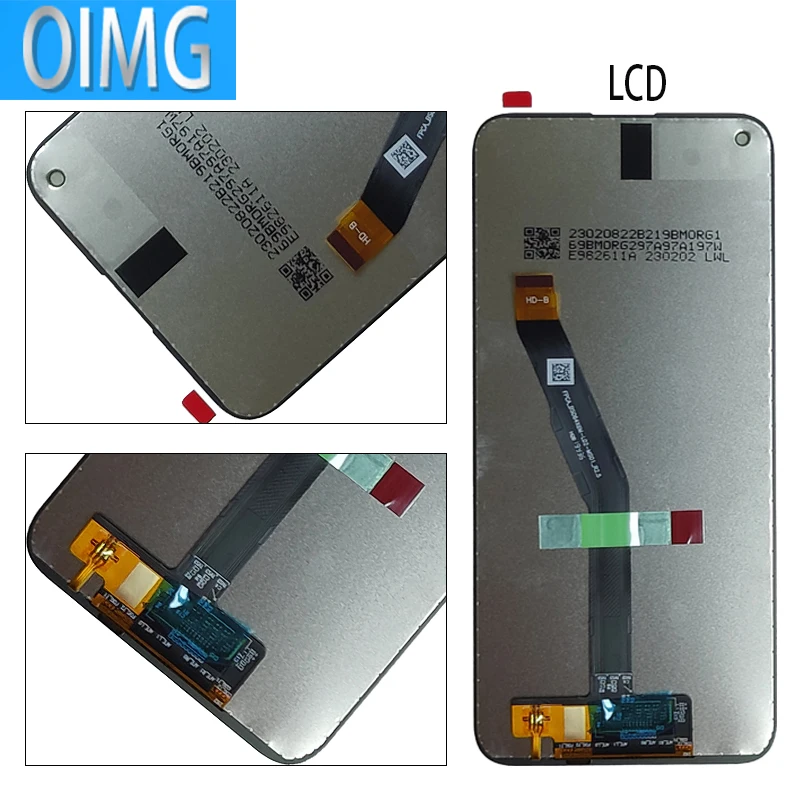 Original For Huawei P40 Lite E LCD Display With Frame Touch Screen Models ART L28 L29 L29N Panel Digitizer Replacement Parts