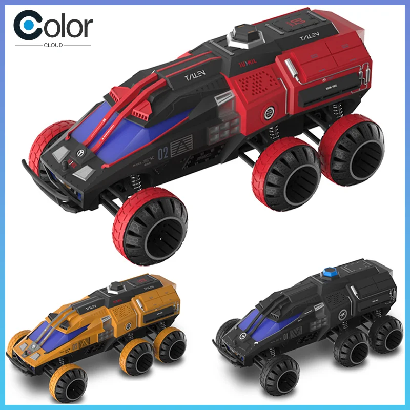 

G2065 2.4g Full Scale Remote Control Six Wheel Drive Drift Vehicle 1:12 Simulation Six Wheel Space Vehicle Model Children'S Toy