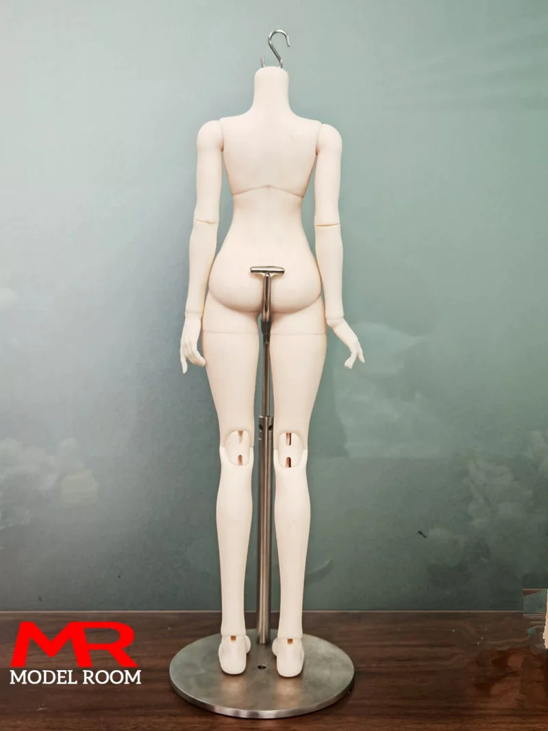 38cm 1/4 Scale BJD Doll Body Super Flexible Action Figure Replacement Body White Pink Suntan  Fit Ufdoll Heads for DIY Toys