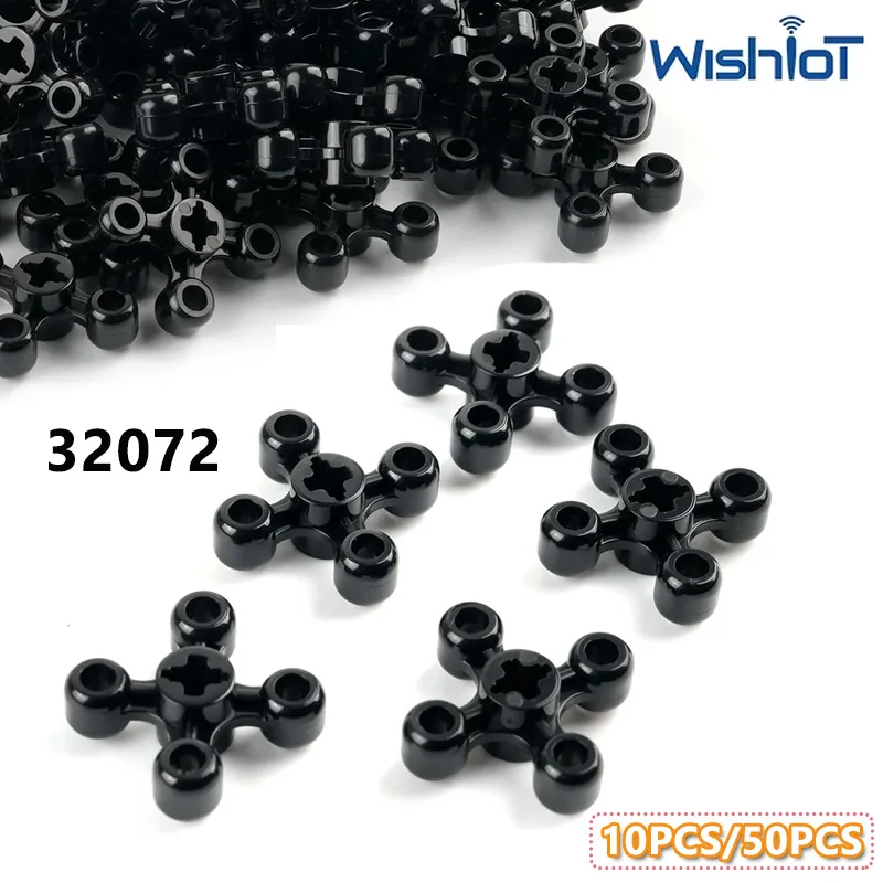 

10/50 шт. 32072 Вращающиеся колеса, технологические детали для конструкторов, мелкие элементы, MOC-блоки, аксессуары для DIY-игрушек