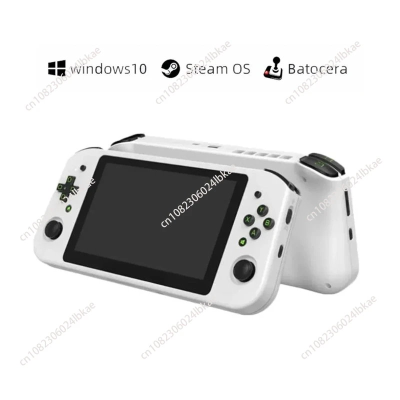 أفضل المبيعات WIN600 وحدة تحكم ألعاب محمولة كمبيوتر محمول صغير 5.94 بوصة مع نظام التشغيل البخاري Win10