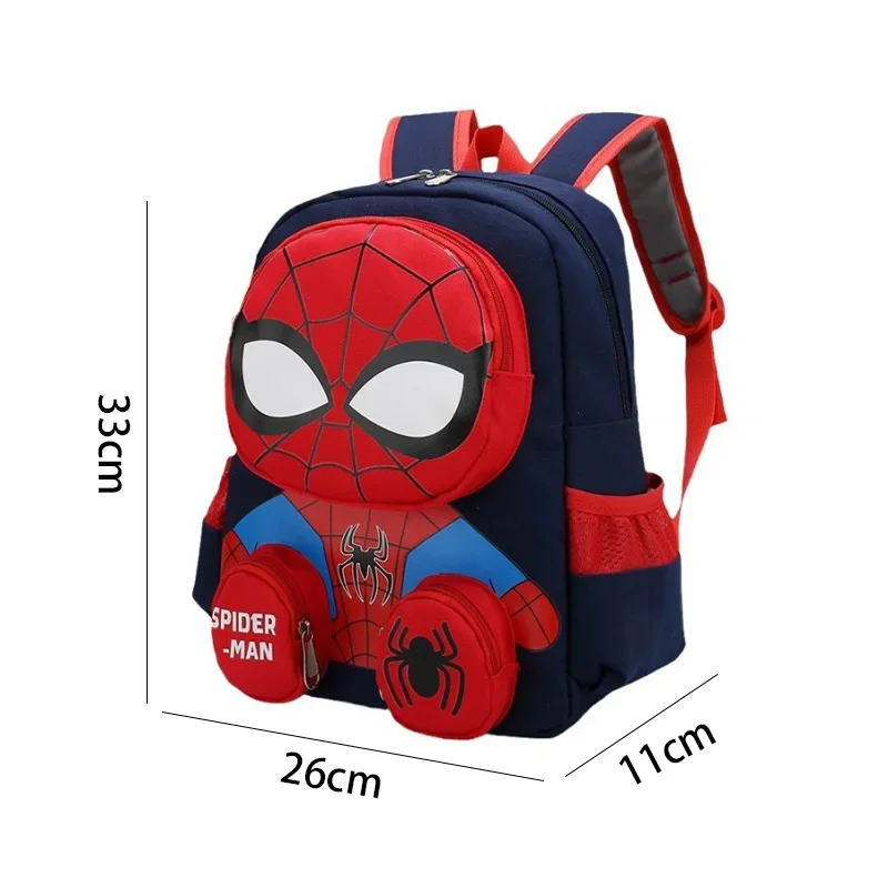 MINISO Disney Super Heroes Spider Man Children School Book Bag Cute New Personalized Cartoon Print Backpack for Boys Najlepszy prezent