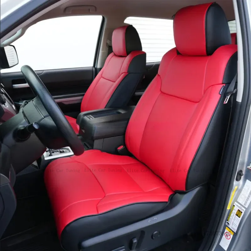 High Quality Nappa Leather Seat Cover for Toyota RAV4 Camry Diamond Sports Waterproof Special Cover for X Land Cruiser