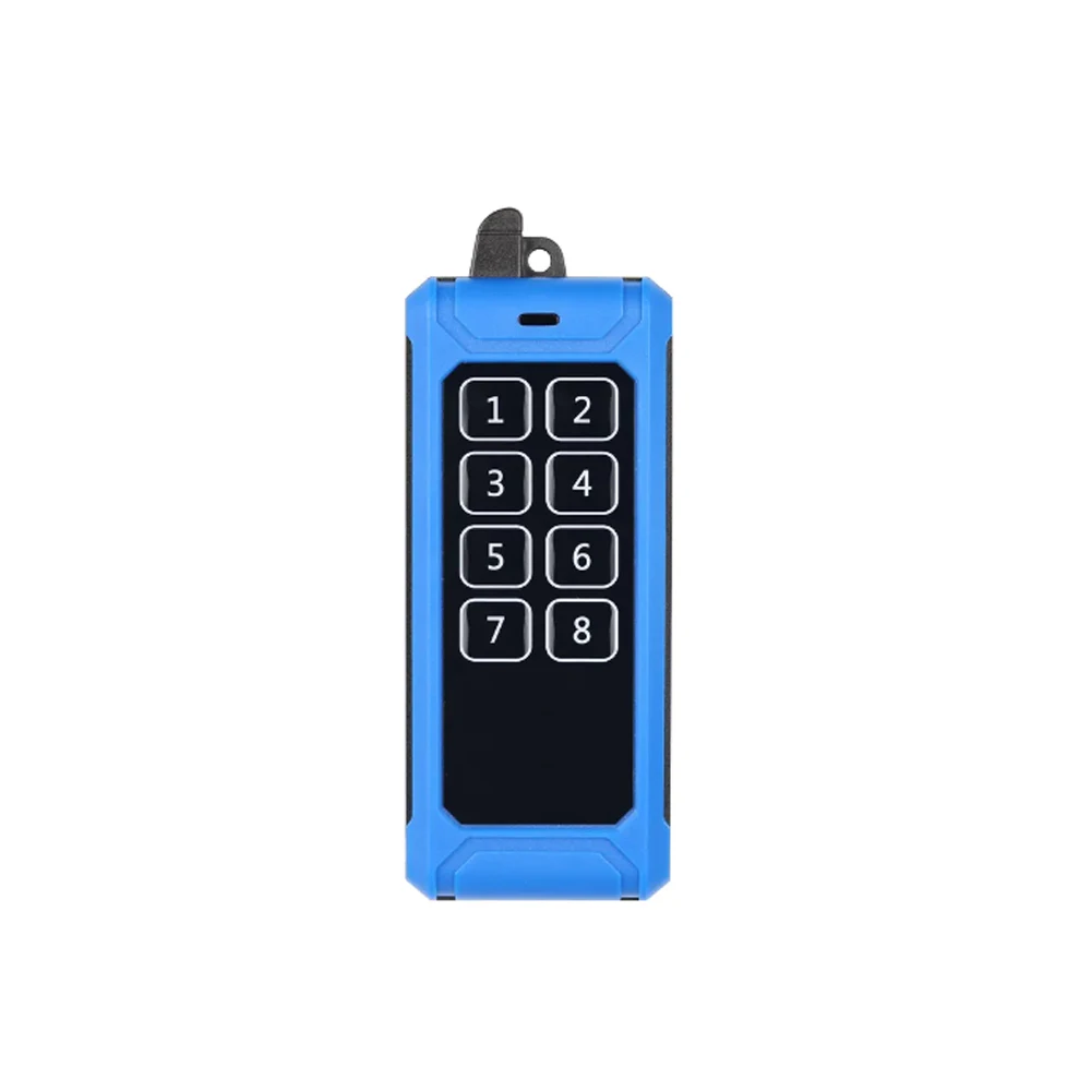 

DC4.5V 8 Buttons Open Door Motor Control Crane Electric Garage Door Universal RF Switch Transmitter Remote Control