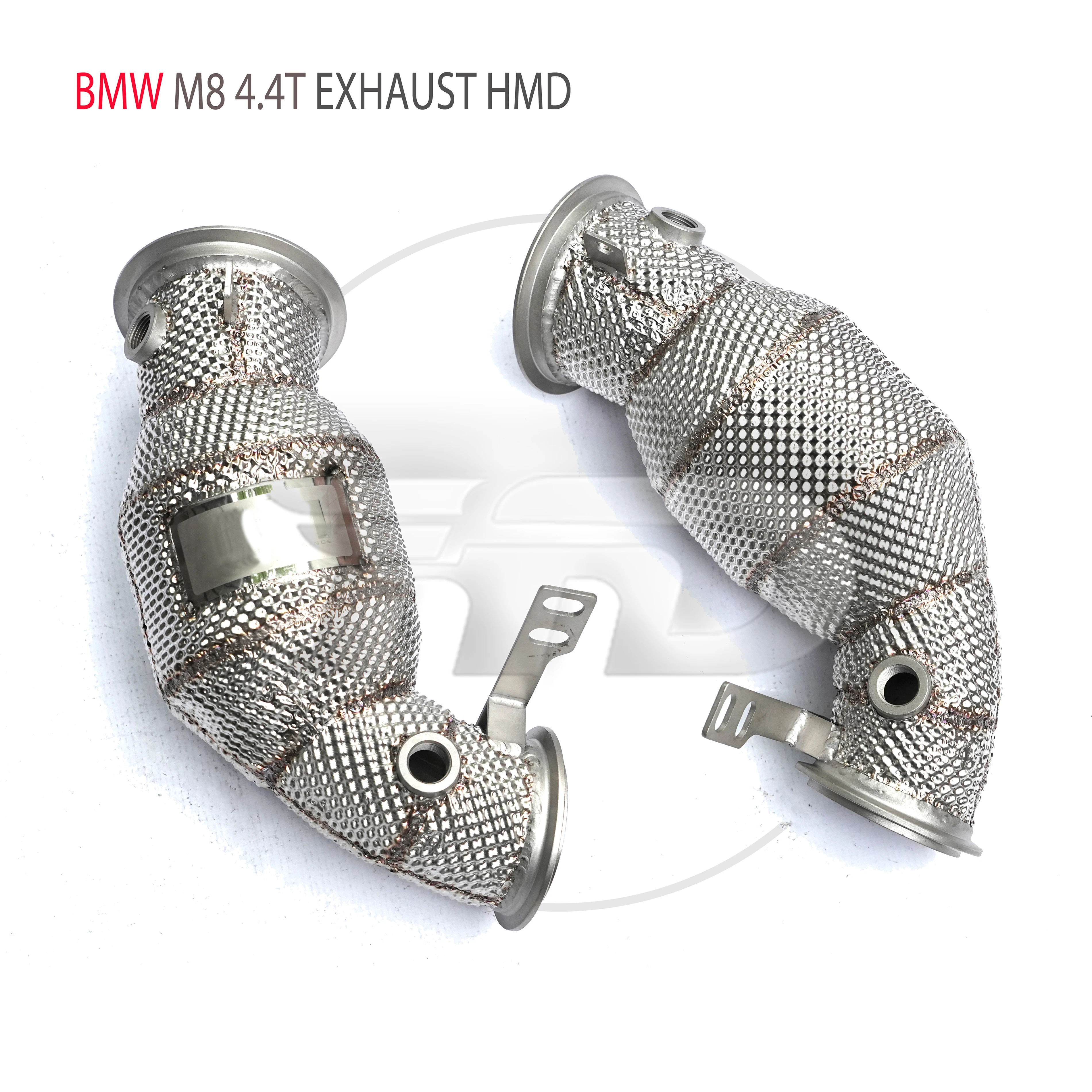 

HMD Car Accessories Exhaust System High Flow Performance Downpipe for BMW M8 4.4T V8 2018+ With Catalytic ConverterAuto Parts