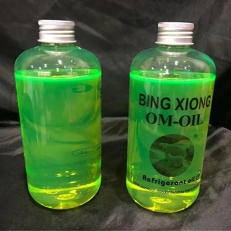 500ml Leak Detection Oil Car Air Conditioner Leak Fluorescent Agent Eco-Friendly AC Refrigerant Oil Agent For Leak Detection
