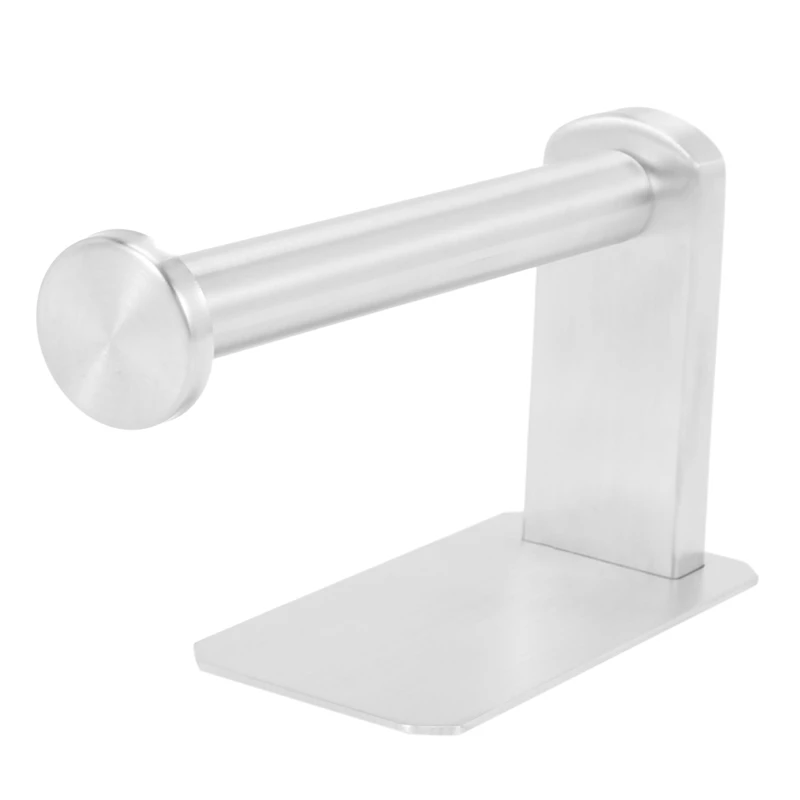 Auto-adesivo Toilet Paper Holder, SUS Aço Inoxidável, Sem Perfuração, Banheiro Cozinha Rolo De Tecido, Toalha Titular, 3 Pcs