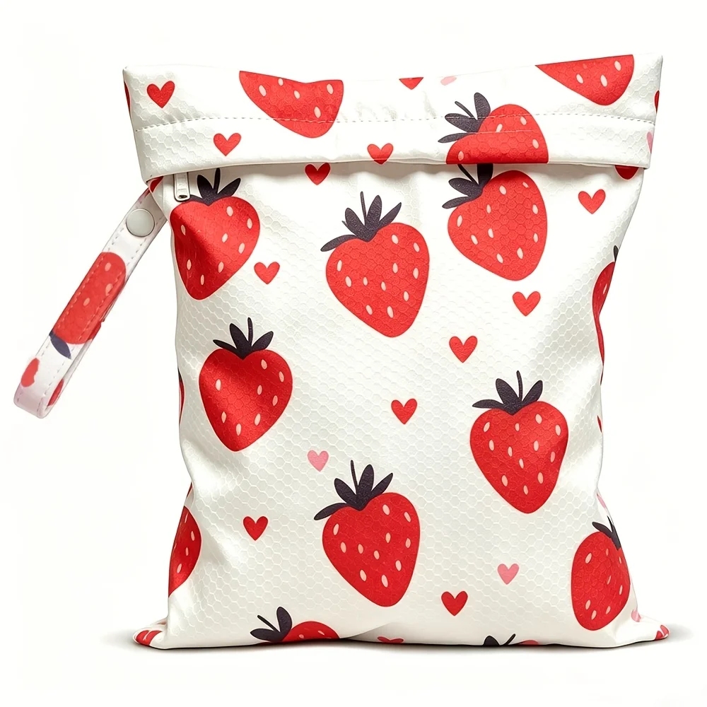 Waterproof Dry Wet Separation Bag Fashion Beach Zipper Bag for Travel Swim Pool Yoga Sportswear Cosmetics Lingerie Storage