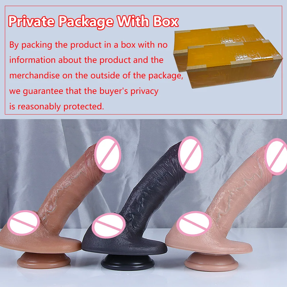 Huge Dildo Realistic Females Masturbation Soft Silicone Penis Big Dick Suction Cup G Spot Stimulate Anal Sex Toy for Women Man