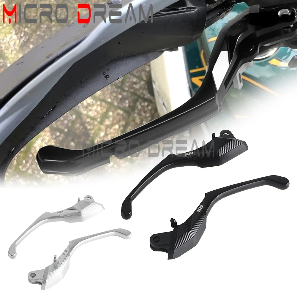 For BMW R1300GS R 1300GS R1300 GS R 1300 GS 2024 Clutch Brake Levers Adjustable Black Silver Shorty Front Control Handle Lever