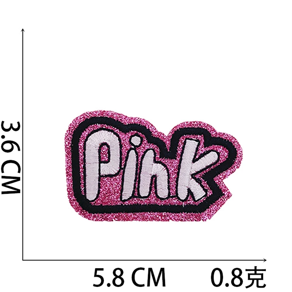 의류용 패치 멋진 문구 스티커, 다리미 패치, 바느질 자수, 가용 아플리케 배지 장식 줄무늬, 인기 1 개