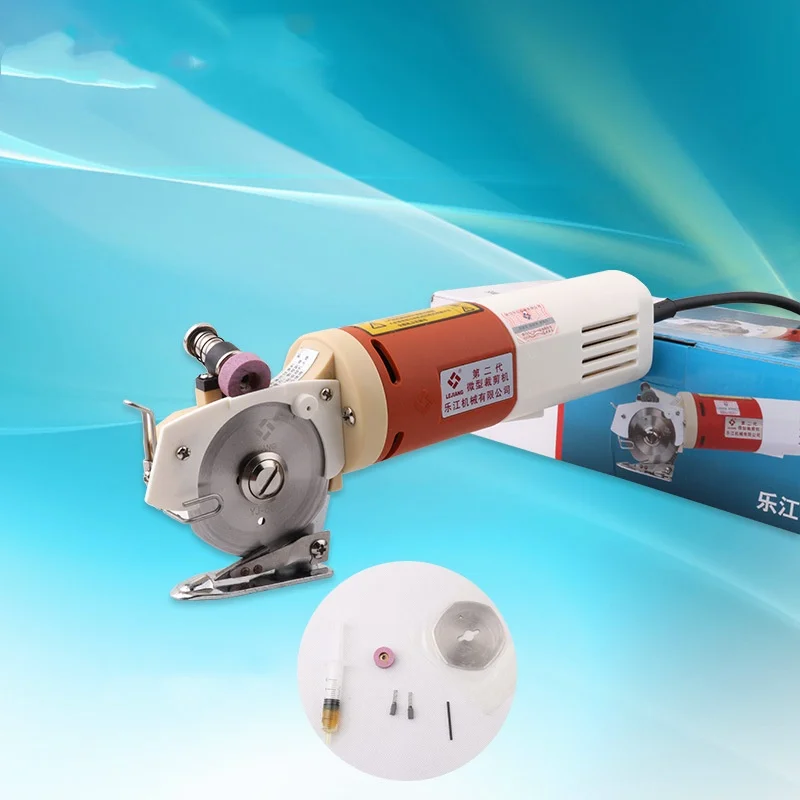 Electric Rotary Handheld Round Blade Cloth Cutting Machines For Circular Mini Fabric Cutters Fabric Laying And Cutting Machine