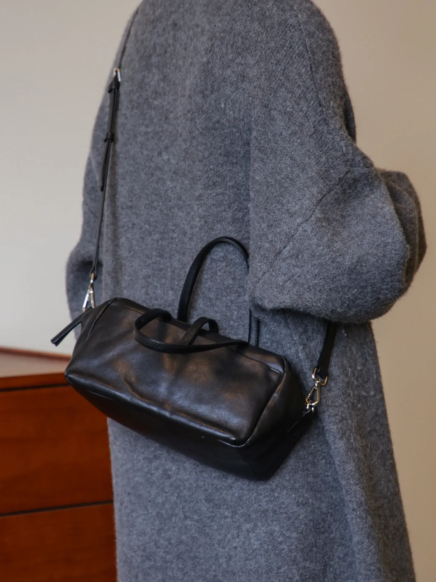 vintage soft genuine leather women's handbag weekend travel party luxury soft vegetable tanned cowhide ladies crossbody bag