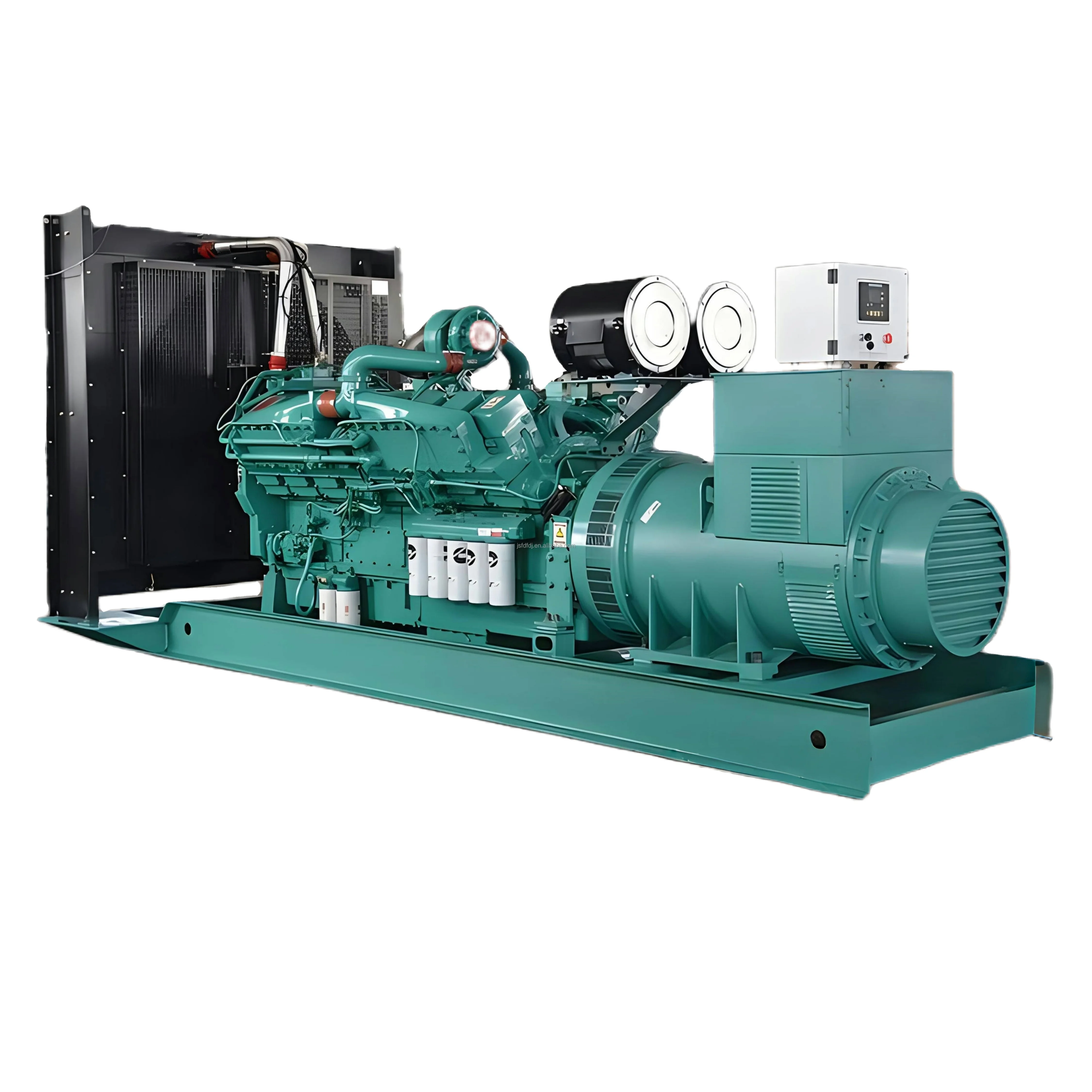 Factory Direct Sales 500KVA 400KW Auto Start Open Frame 1800 RPM Three Phase Silent Soundproof Diesel Generator Set