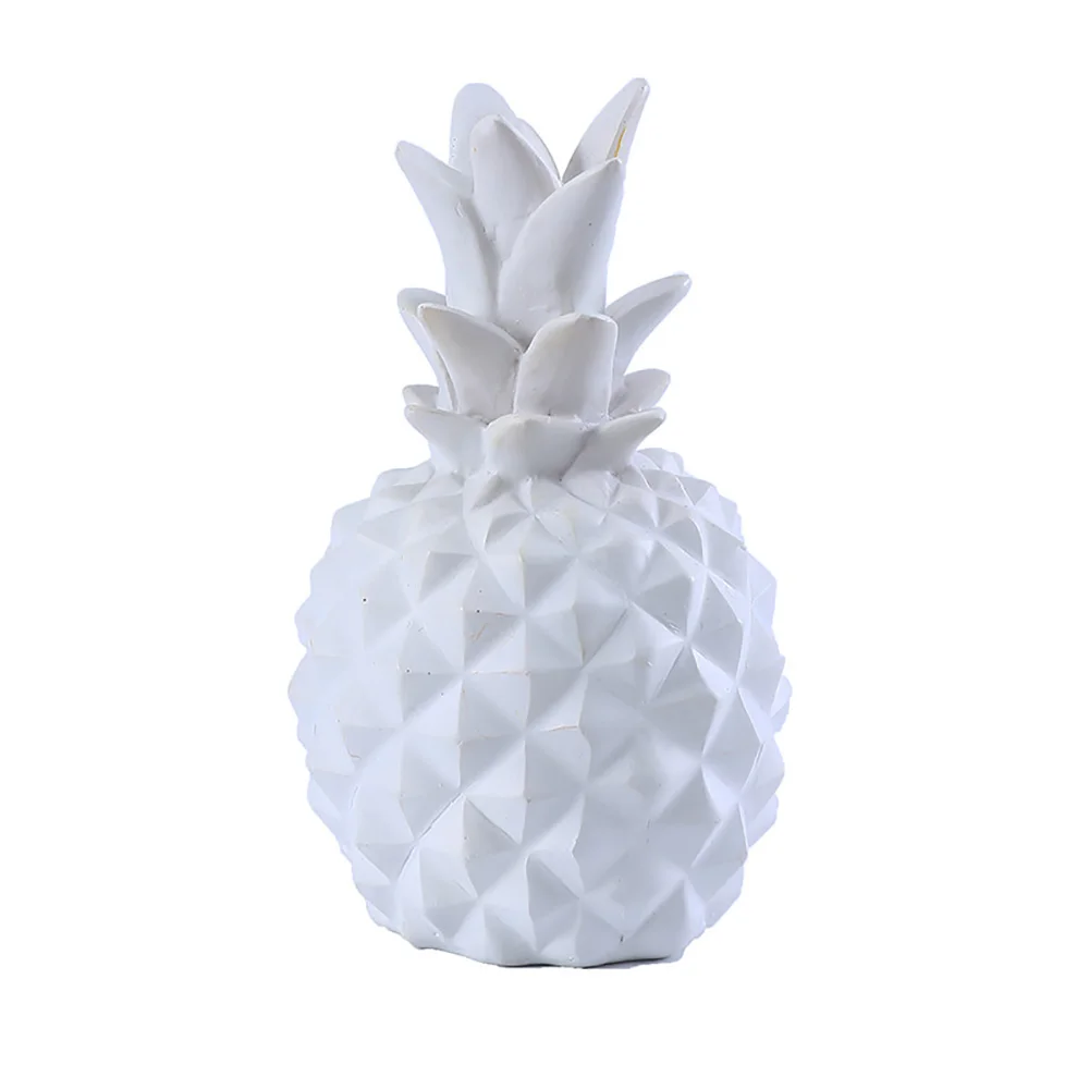 1/2 Pcs Colorful Mini Resin Pineapple Ornament Modern Nordic Style Small Pineapple Craft Home Desktop Decoration Birthday Gift