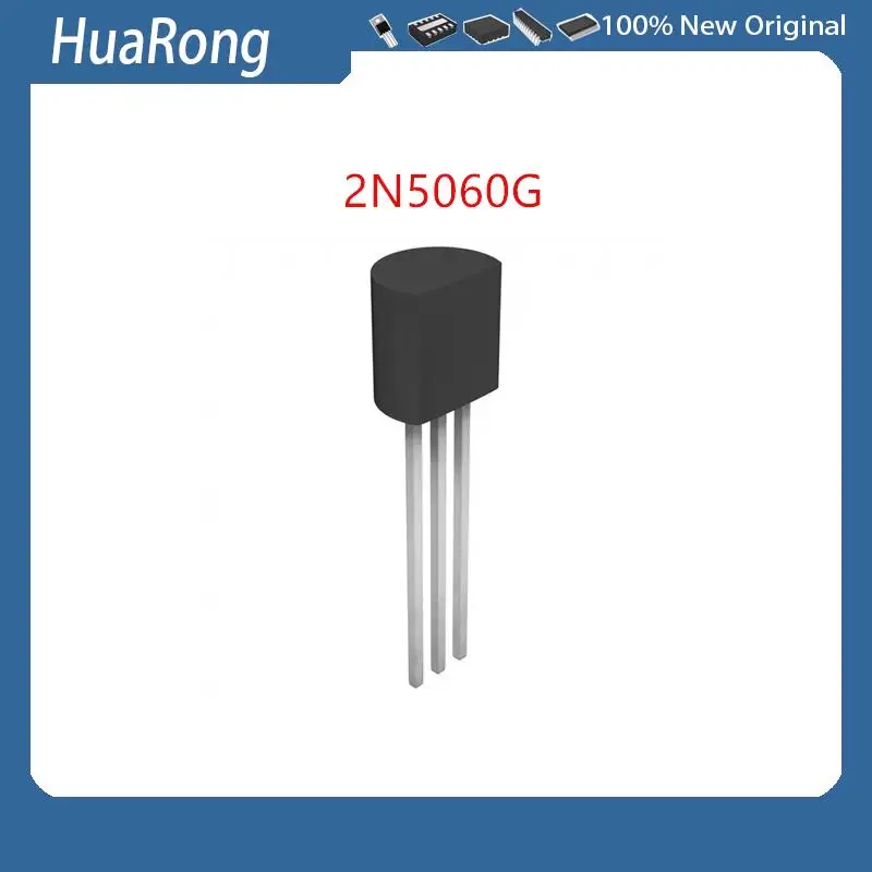 

Новый, 10 шт./лот, 2N5060G 2N5060 0.8A 30V 2N 5060 TO-92