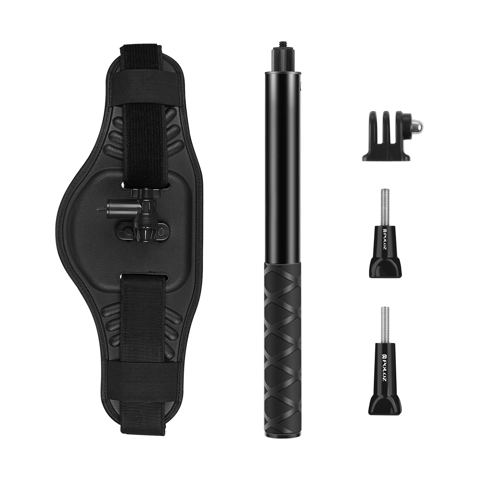 PULUZ Waist Belt Mount Strap & Selfie Stick Monopod For GoPro