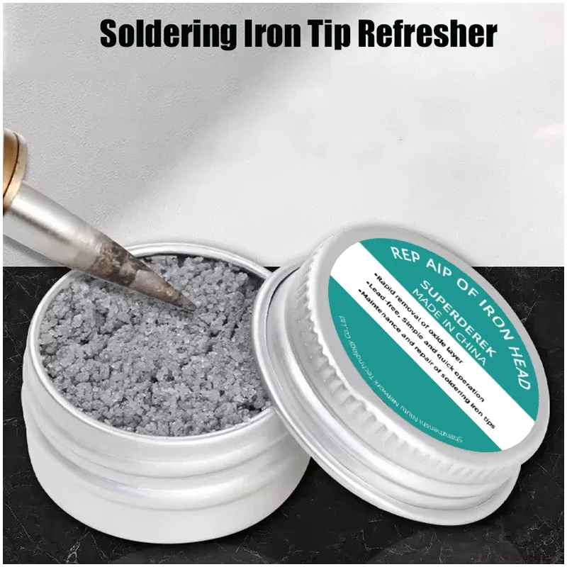 Soldering Iron Tip Refresher Non-stick Tin Solder Cream Clean Paste Oxide Solder Iron Tip Refresh Tip Tinner Activator