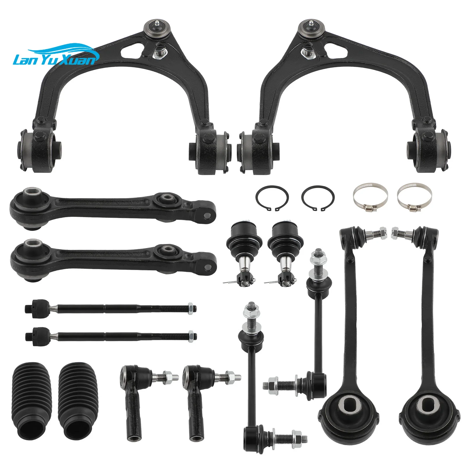 Suspension Kit 16x Front Control Arms For Dodge Charger Magnum Challenger Chrysler 300 2005-2010 RWD