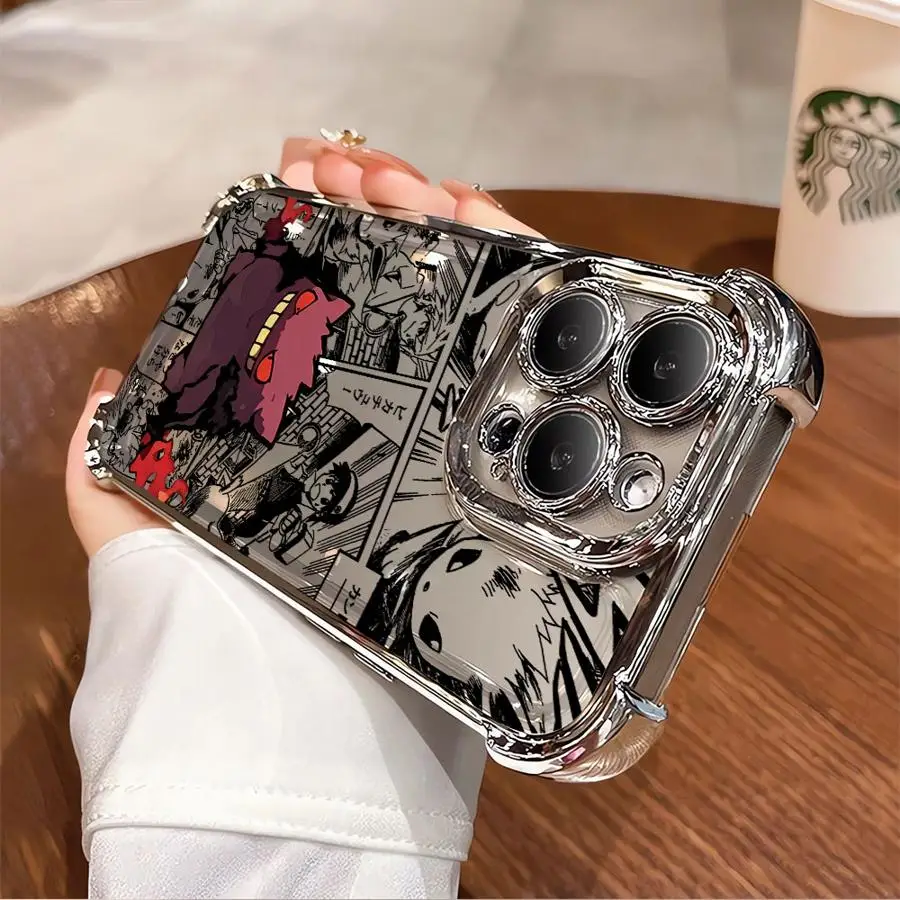 ポケモン ゲンガー ソフトケース 背面カバー Apple iPhone XS 16+ 15+ 12 14 Plus 15 13 11 16 Pro Max対応