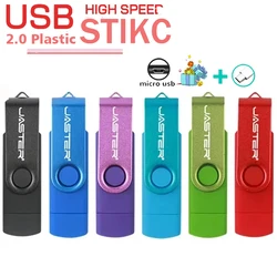 JASTER OTG USB-Flash-Laufwerk 128 GB Metall-Stick 8 GB 16 GB 32 GB 64 GB 128 GB Pendrive Micro-USB-Speicherstick mit doppeltem Verwendungszweck