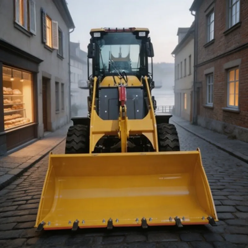 Hydraulic Loader Machine Front End Wheel Loader 4 Ton 2.4m³ Bucket for Infrastructure Material Loading Work Use Project Site