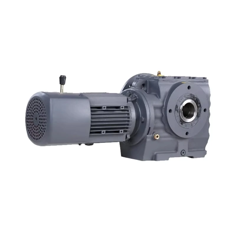 Custom Factory Worm Gearbox For Agricultural Machinery Hollow Shaft Motor Reduce Speed Manufacture Gearbox