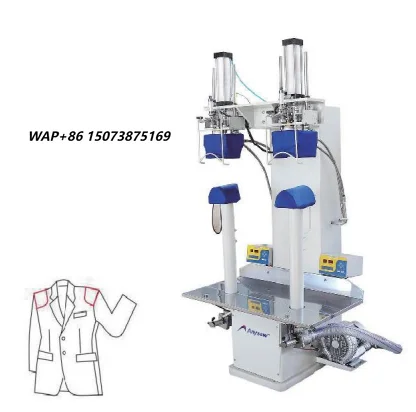 AS-DS Computer Industrial Double Shoulder Steam Press Ironing Equipment Electric Machine for Suits
