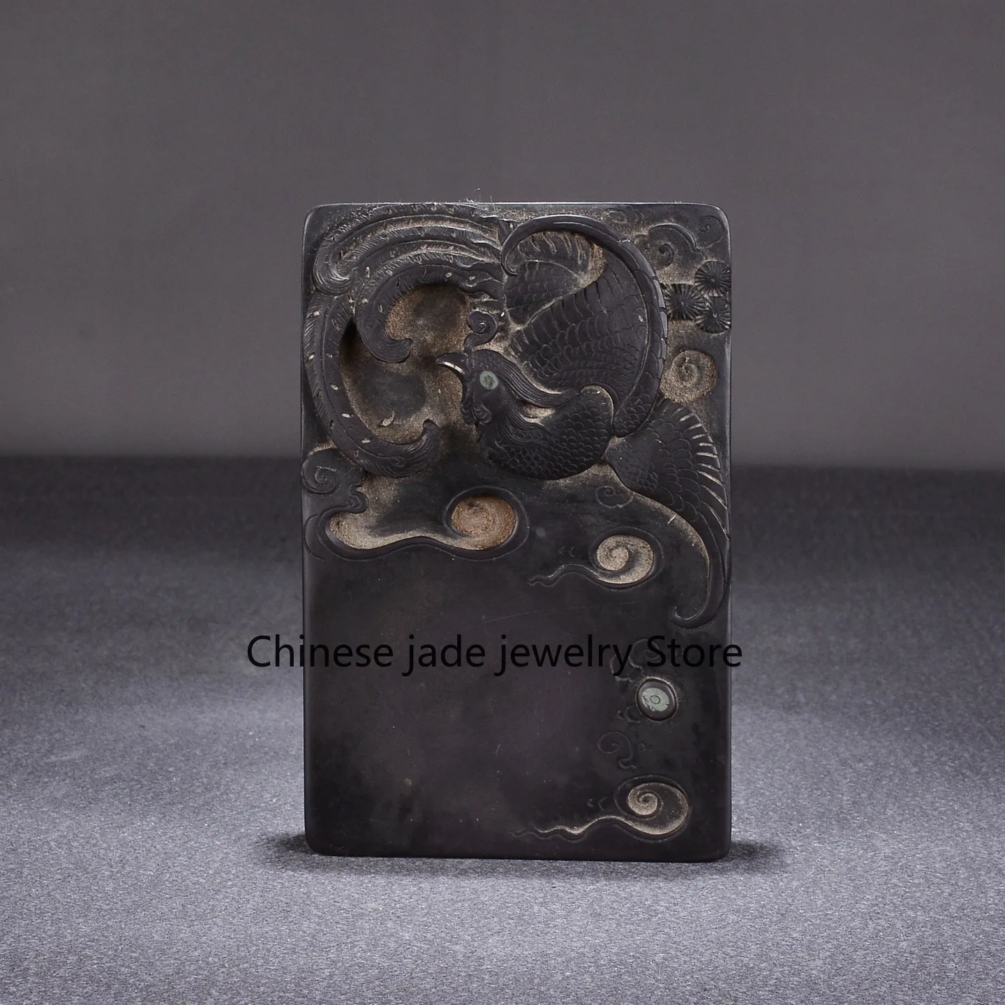 Antique Collected China Duan Inkstone Duanxi inkslab Inkstone Painting material