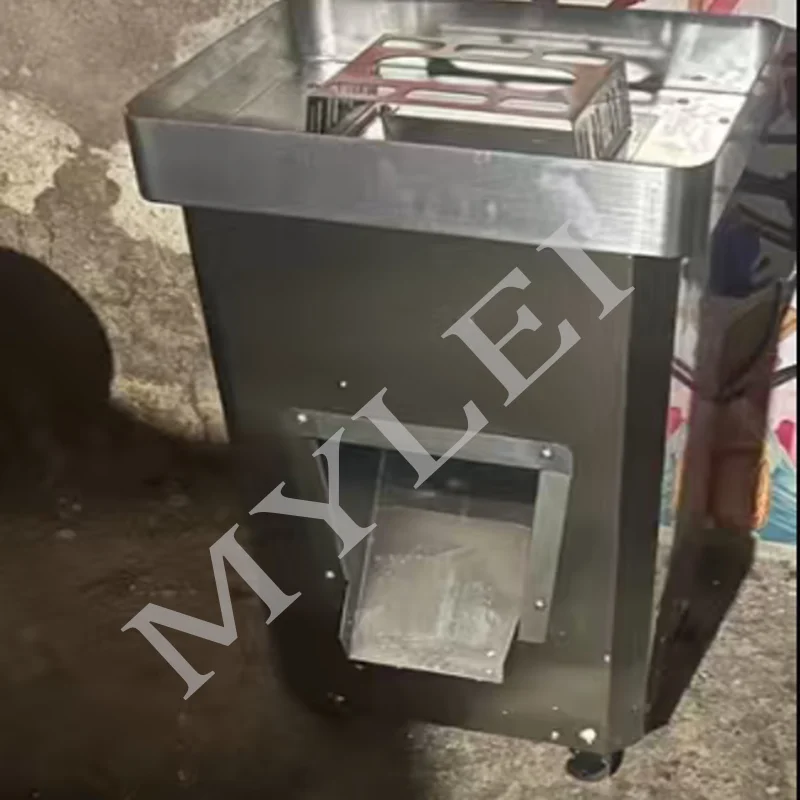 Meat Slicer Machine Chicken Cutter Automatic Meat Cutting Machine Fish Meat Dicer Cube Cutting Machine