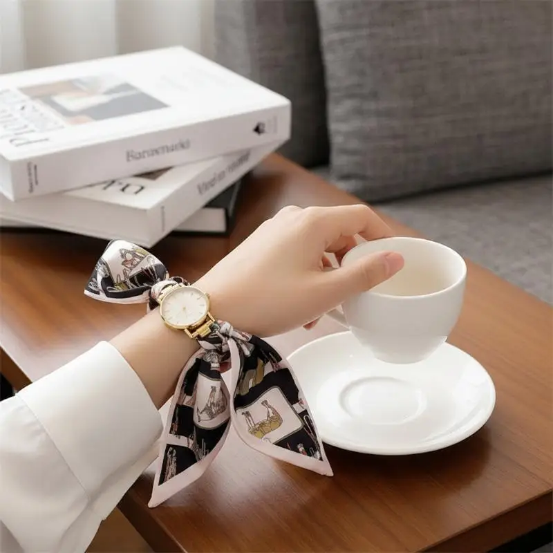 

Women Silk Printed Design Scarf Shawl Fashion Luxury Long Narrow Small Silk Scarves Ladies Headband Headscarve