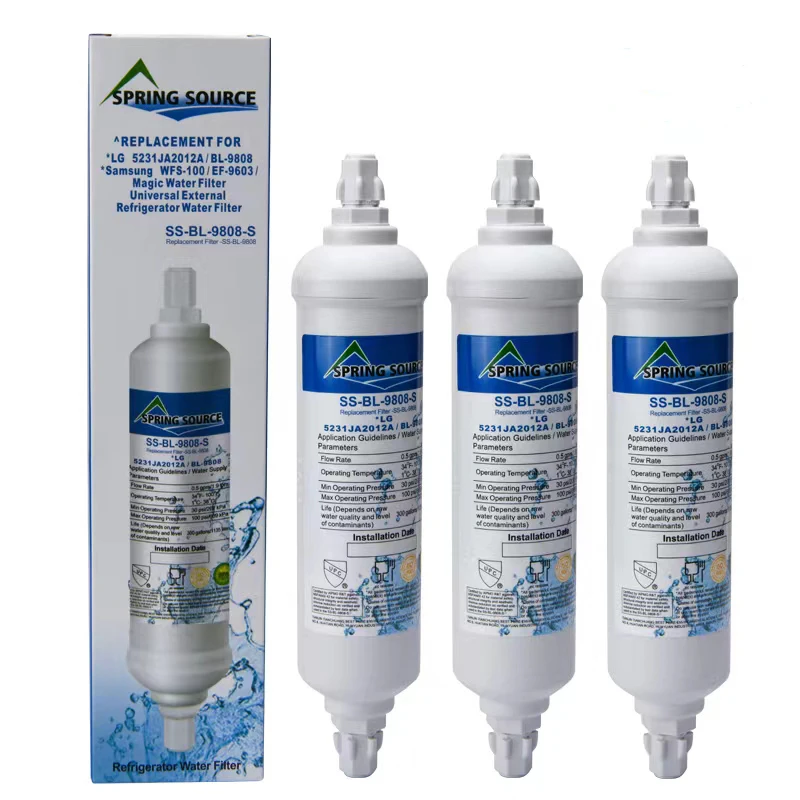 Replacement refrigerator water filter BL9808 (51835-23518), LG 5231JA2003A, ADQ73693901