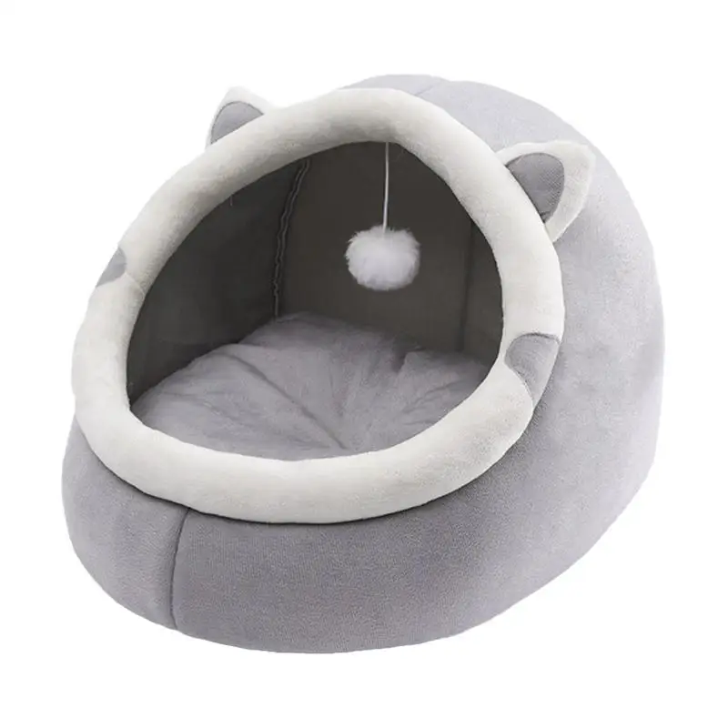 Cat Bed Cave Washable And Foldable Cat Bed Indoor Pet Tent Cozy Sleeping Cat Bed Pet Playtime Bed For Small Animals