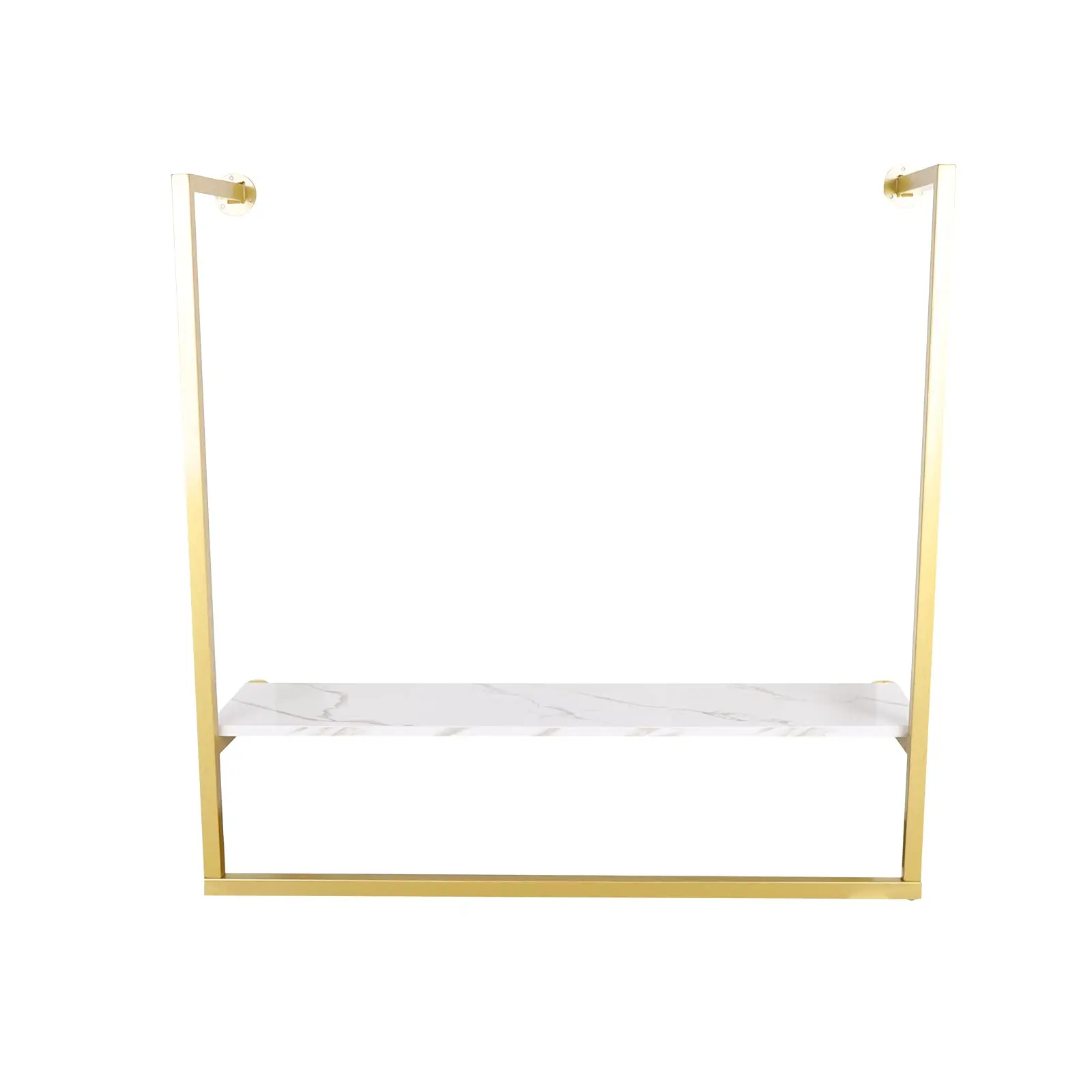 

Wall-Mounted Garment Rack, Modern Simple Clothing Store Heavy Metal Display Stand Garment Bar, Clothes Rail, Bathroom Hanging Towe