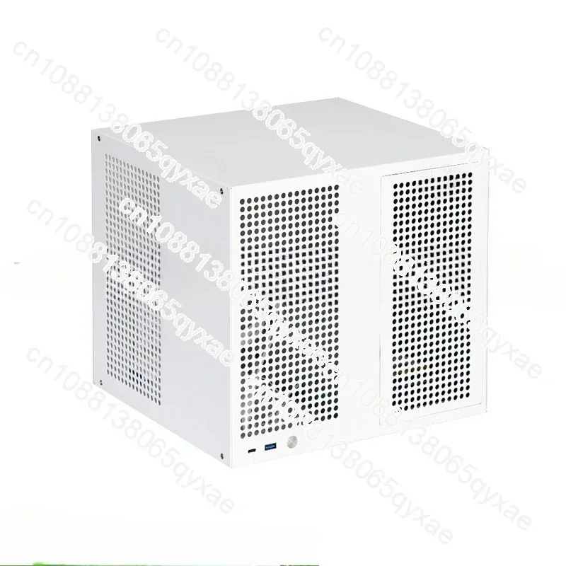 Sagittarius 8-bay NAS Chassis with Backboard, ATX Power Supply, MATX Full Height PCIe, Qunhui AIO Storage, UNRAID