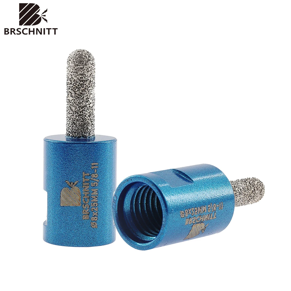 

BRSCHNITT-Diamond Milling Bits, Chamfering Enlarging Holes, Reaming Edging, Cleaning Gap Mortar, Dia 8mm, 1Pc