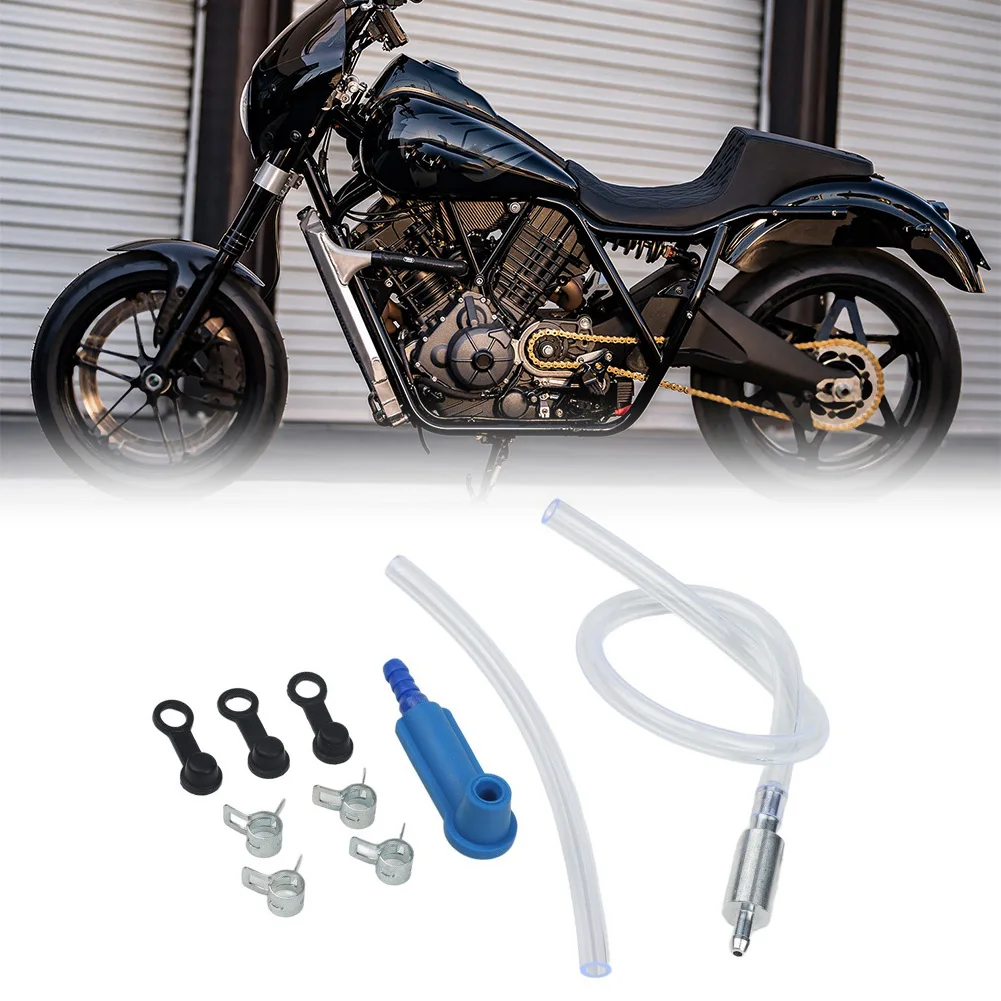 Brake Fluid Drain Kit With Check Valve And Fitting Adapters Designed For Cars Motorcycles And Hydraulic Clutch Systems