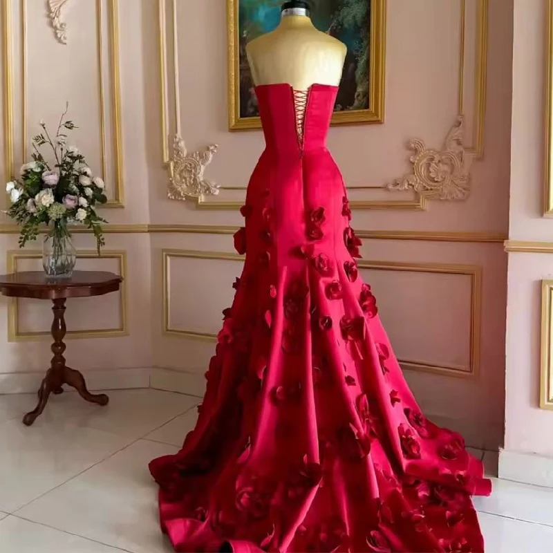 

A Ball Gown Dress Off-shoulder Evening Gown Custom Made Elegant Womens Evening Party Dresses for Special Occasions Line